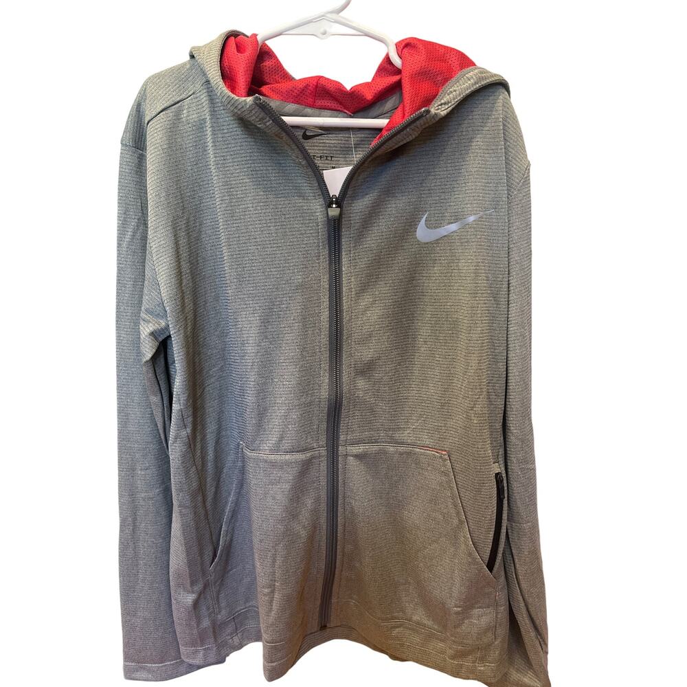 NWT Nike Dri-Fit Zip Hoodie Kids M